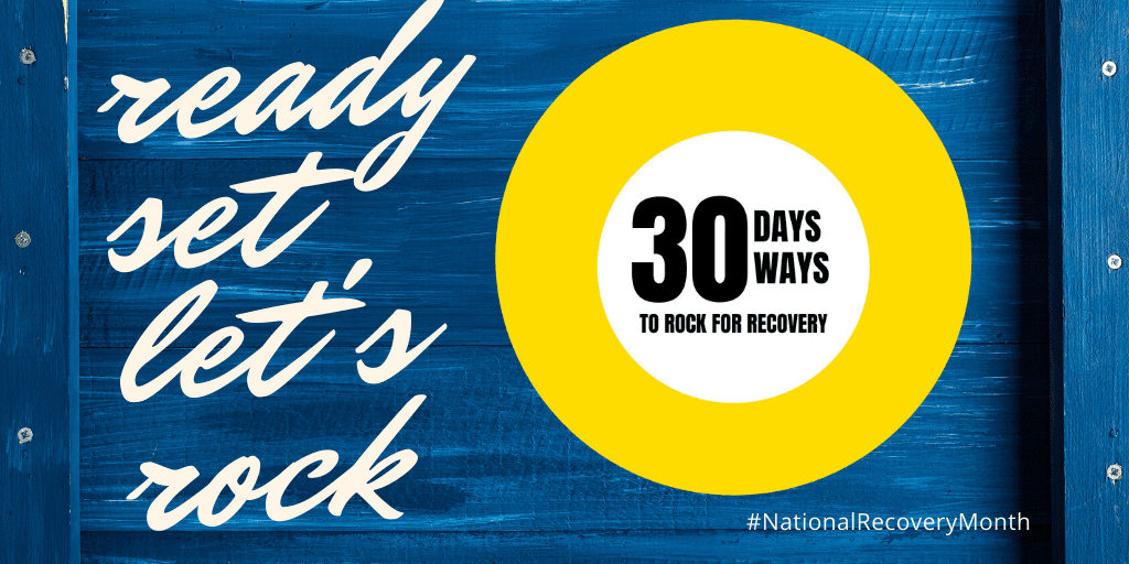 LRADAC Recognizes Recovery Month with “30 Days… 30 Ways to Rock for Recovery”