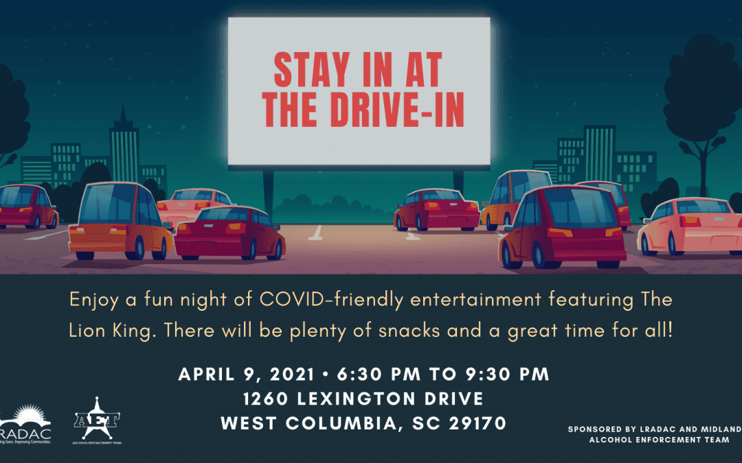 LRADAC Presents “Stay in at the Drive-In”—a free, outdoor family screening of “The Lion King” on April 9