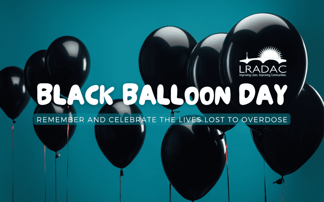 LRADAC to host Black Balloon art installation in honor of 172 Individuals lost to overdoses in Richland and Lexington Counties