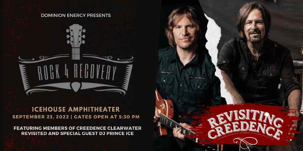 Revisiting Creedence to Headline Rock 4 Recovery Concert Presented by Dominion Energy