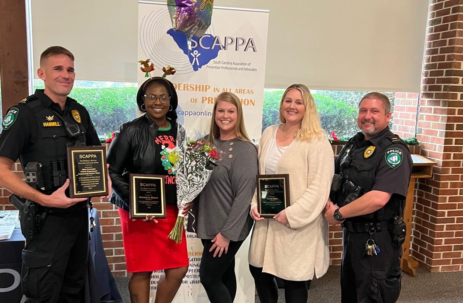 LRADAC’s Prevention Team Recognized at the South Carolina Association of Prevention Professionals and Advocates Statewide Awards Ceremony