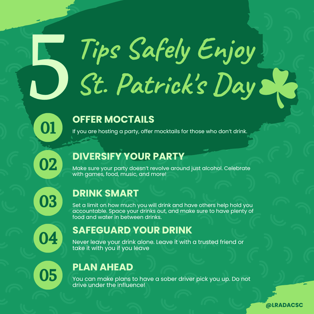 5 tips to enjoy st. patricks day safely